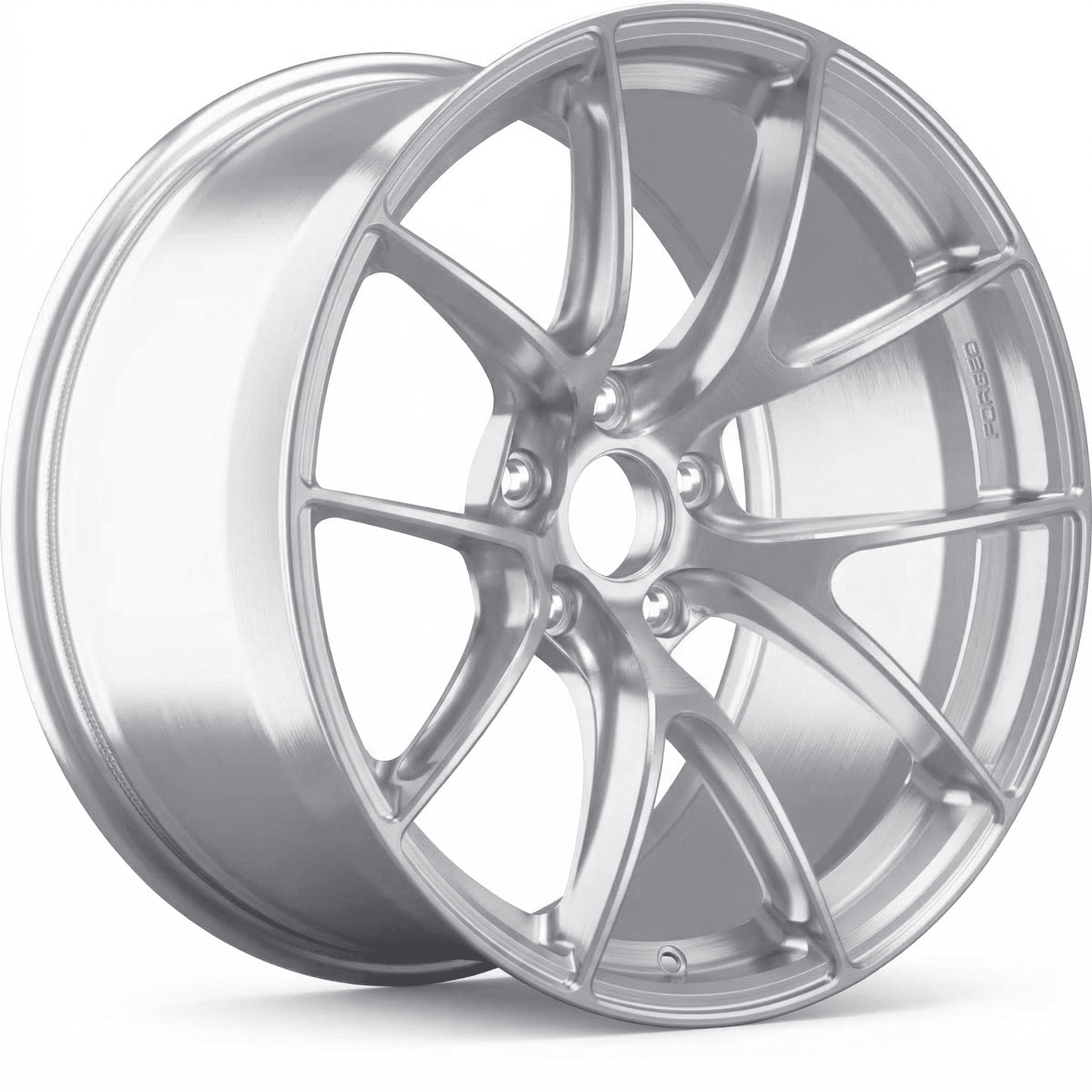 1E wheel in silver