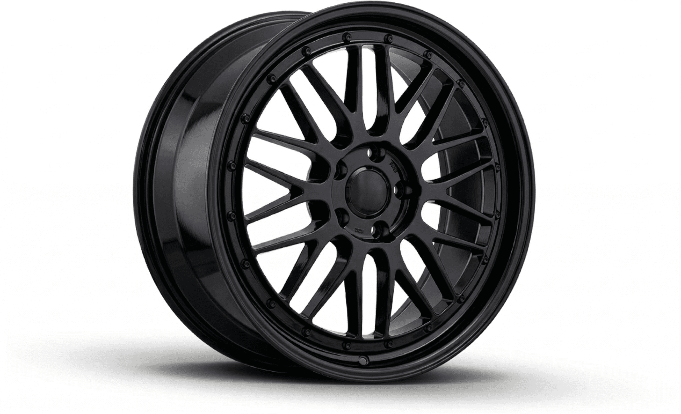 2C wheel in gloss black